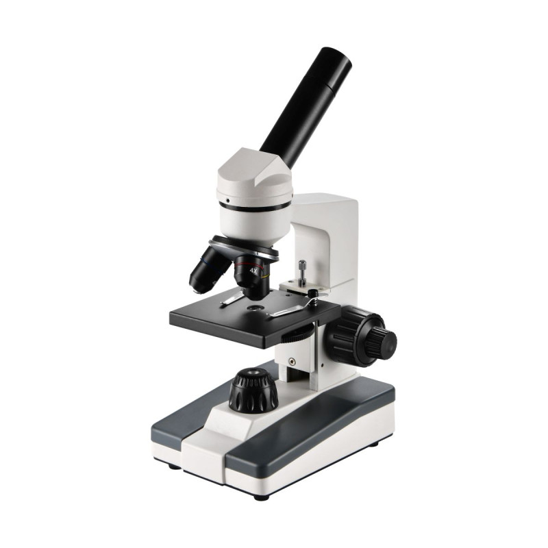 Microscop biologic monocular pentru elevi Student 14 (40-400x) cu LED Microscop biologic monocular pentru elevi Student 14 (40-400x) cu LED