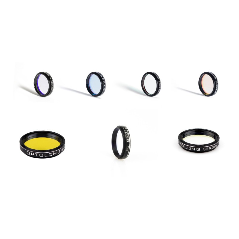 Set Filtre Optolong LRGB + H-Alpha + SII + OIII 7nm - 1.25"