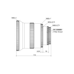Reducator Focala 0.8x pentru Askar 185APO
