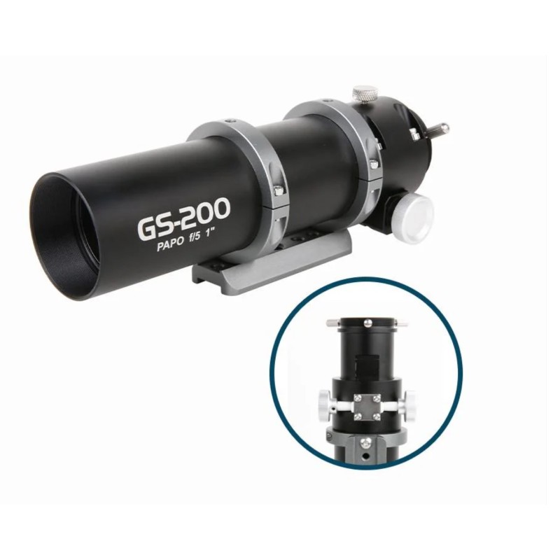 Luneta Ghidaj ToupTek GS-200AC — PAPO (focuser Crayford fără cremalieră)