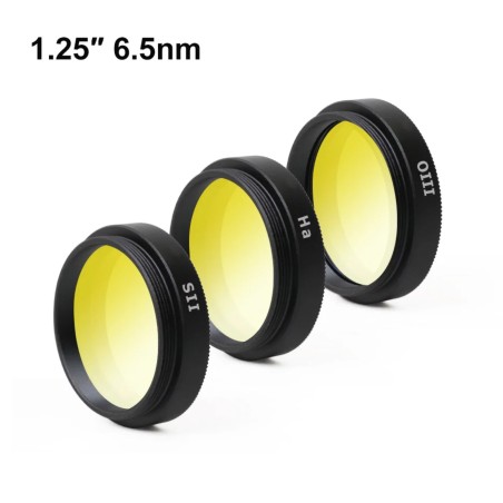 Set filtre SHO ToupTek Astro – 6.5nm 1.25"