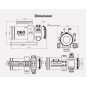 Telescop ToupTek HOPE D60: refractor apocromat PAPO 60/280mm